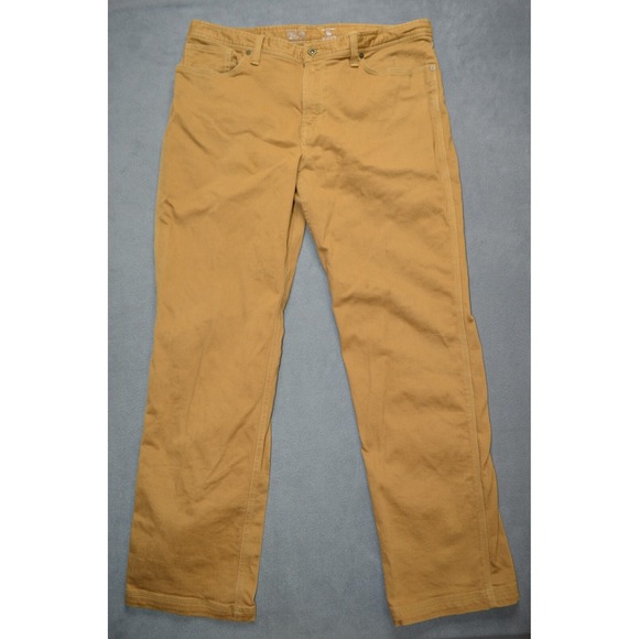 Mountain Hardwear Passenger Pants Men's‎ 38x32 Hiking Outdoor Jeans Tan 1467041 - Picture 1 of 13
